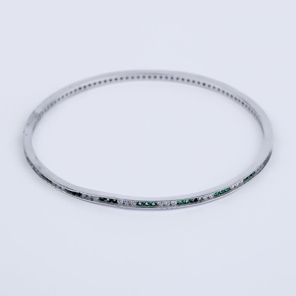 Delicate Colour Diamond Strap Bracelet